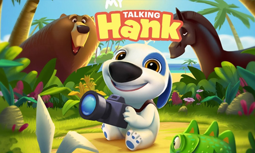 My Talking Hank Free-to-play Talking Virtual Pet Game